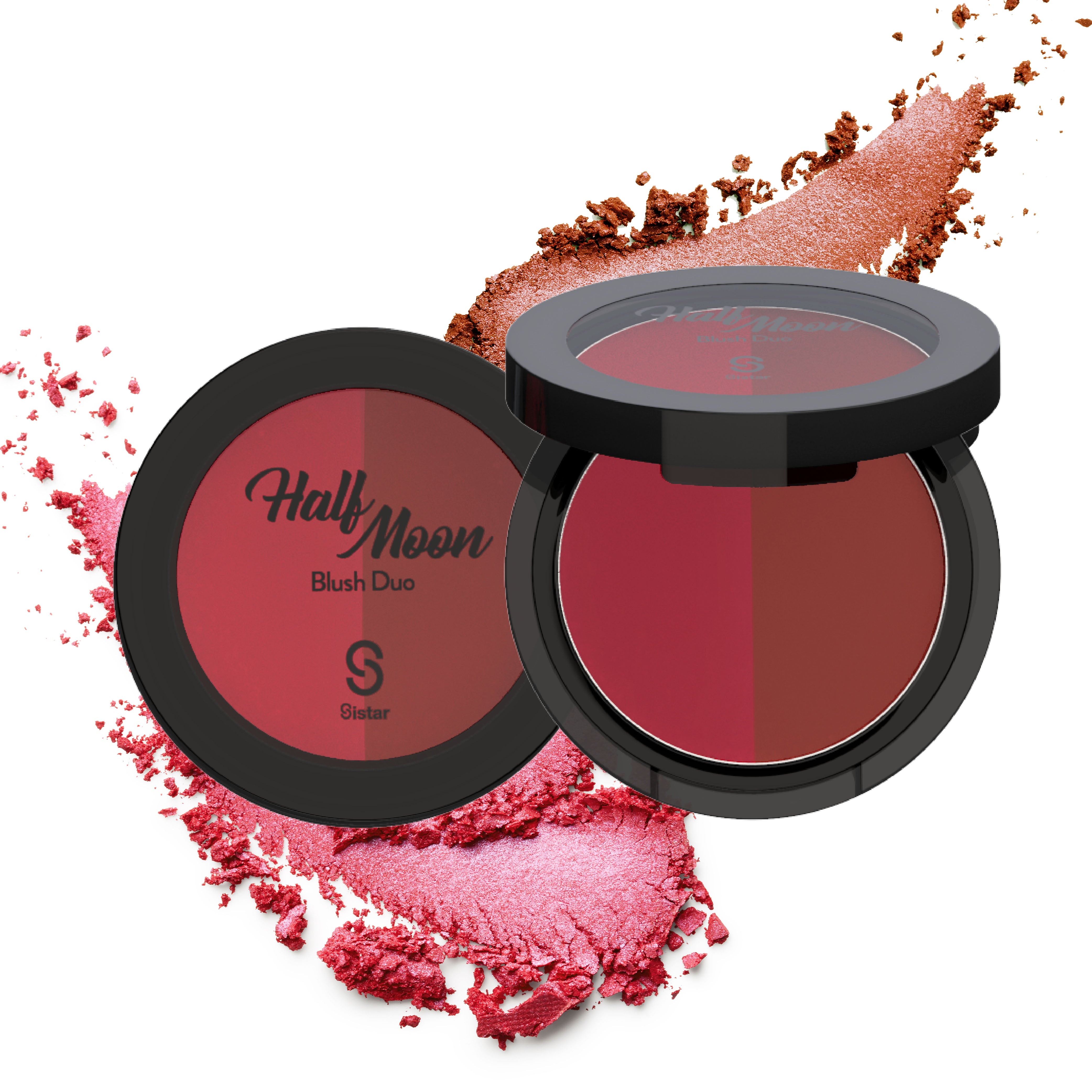 Sistar Half Moon Blush - Sistar Cosmetics