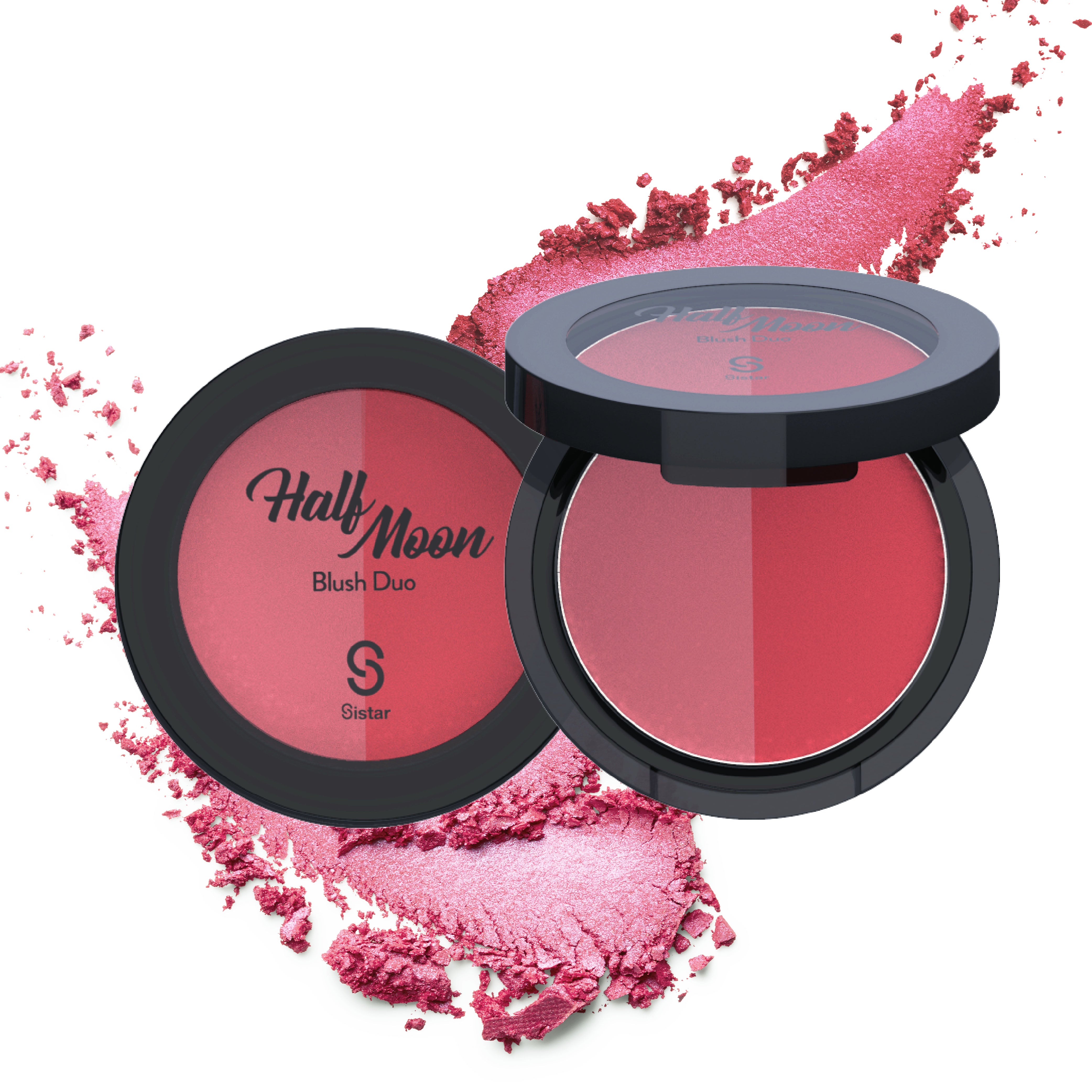 Sistar Half Moon Blush - Sistar Cosmetics