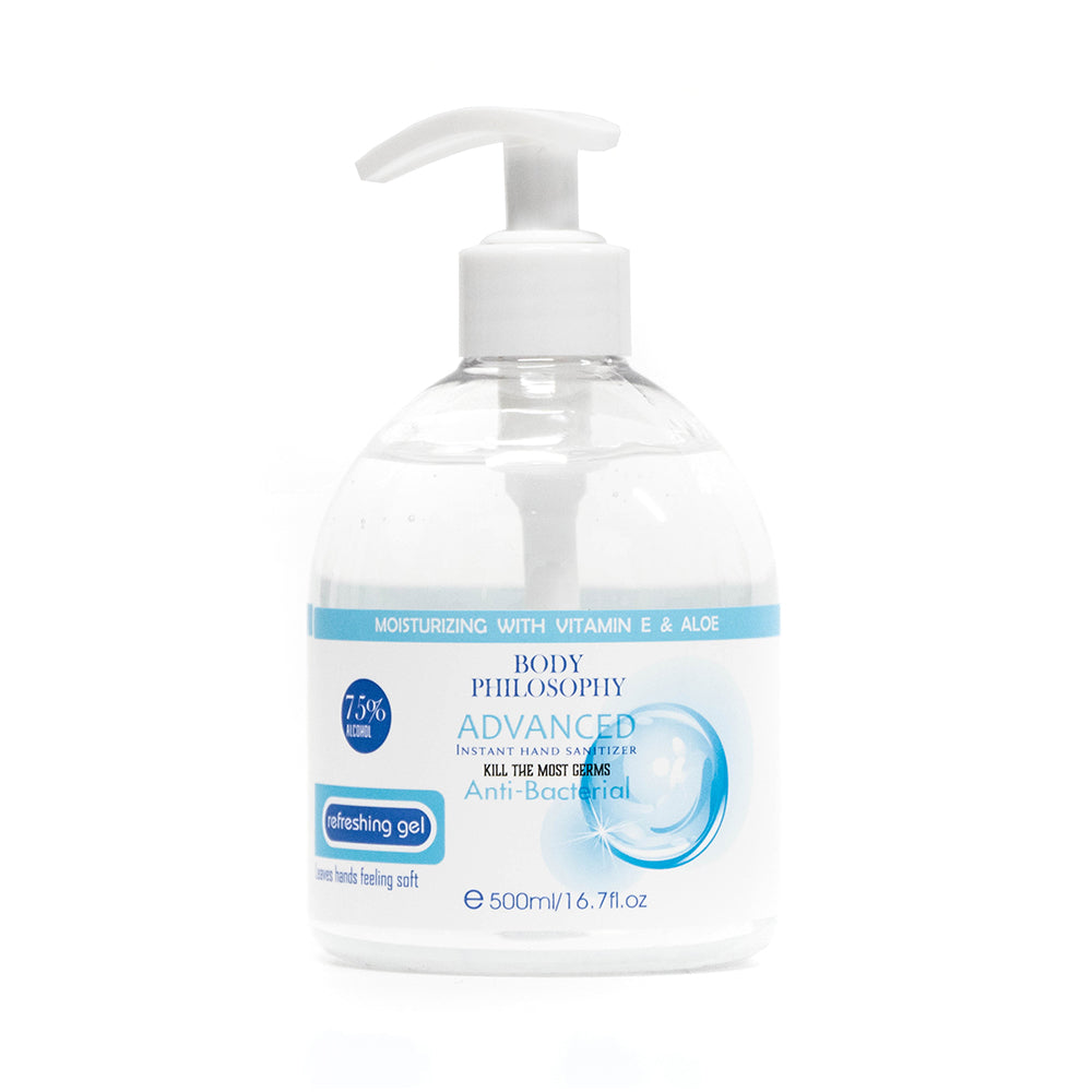 Hand sanitizer 500ml/16.7fl.oz Moisturizing with Vitamin E & ALOE - Sistar Cosmetics