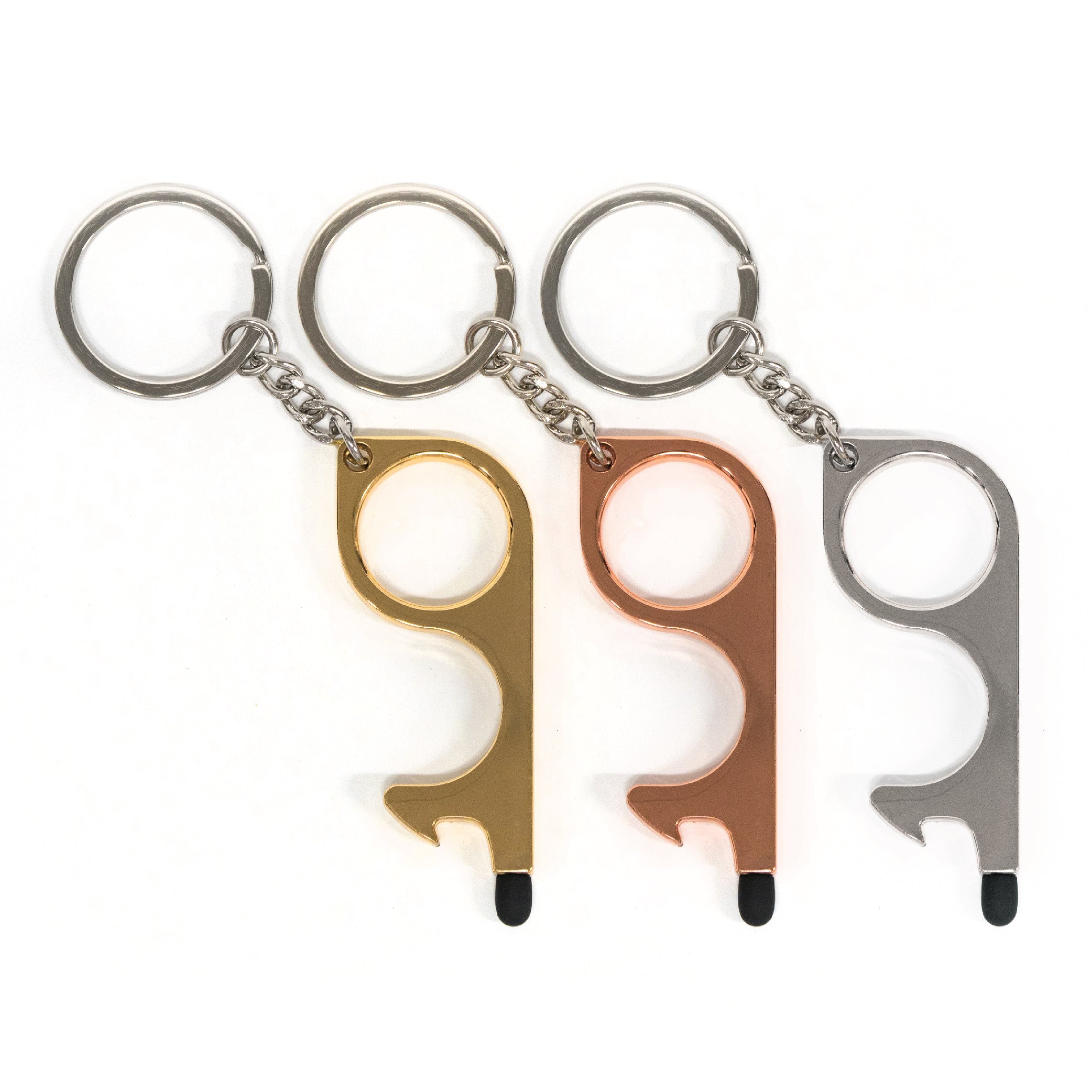 Anti-germs cleankey ring Style #1 (Rubber tip) - Sistar Cosmetics