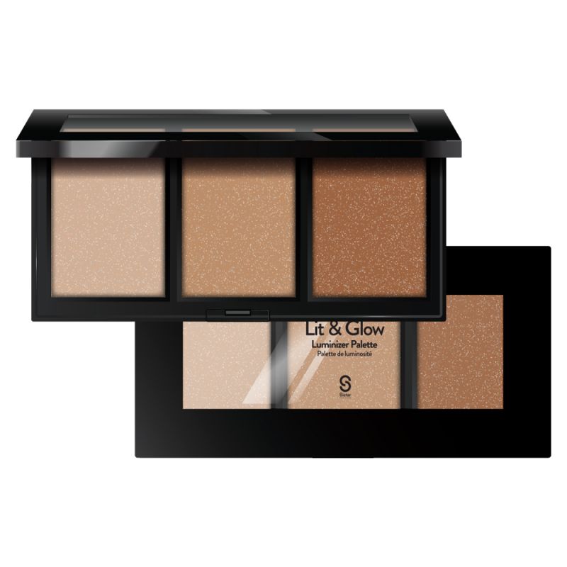 LIT AND GLOW LUMINIZER PALETTE - Sistar Cosmetics