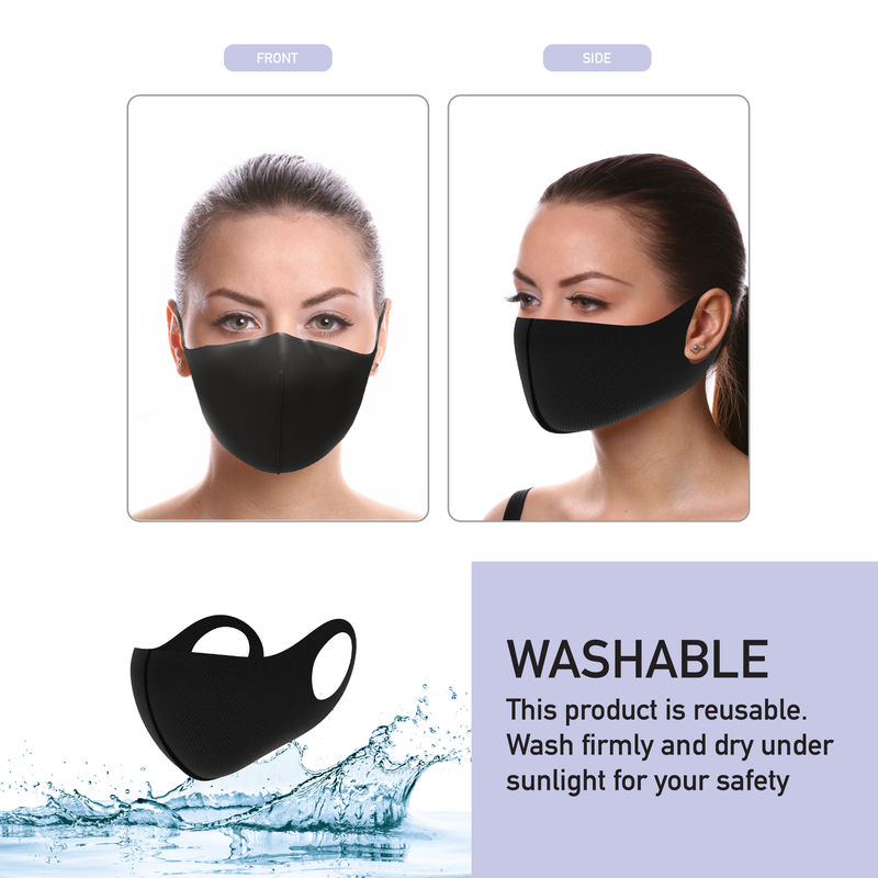REUSABLE & WASHABLE PROTECTIVE FILTRATION CLOTH MASK - Sistar Cosmetics