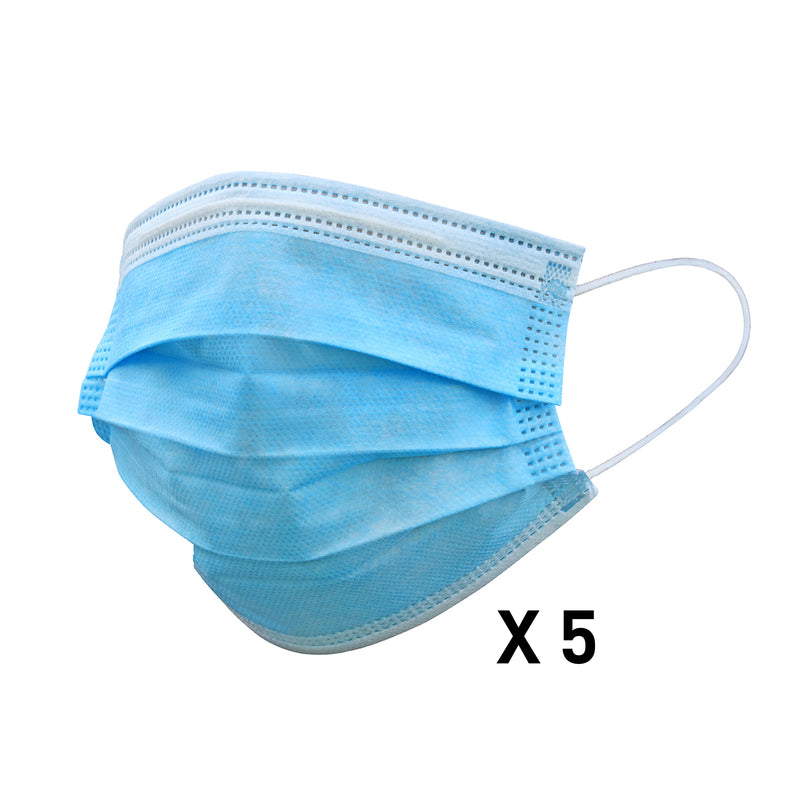 Protective Filtration Surgical Disposable Mask 5pack - Sistar Cosmetics