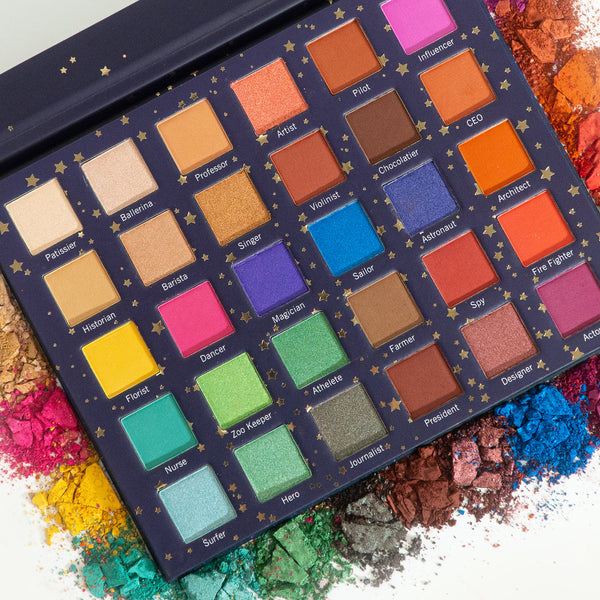 [Color Your Dream] 30 Color Eyeshadow Palette - Sistar Cosmetics