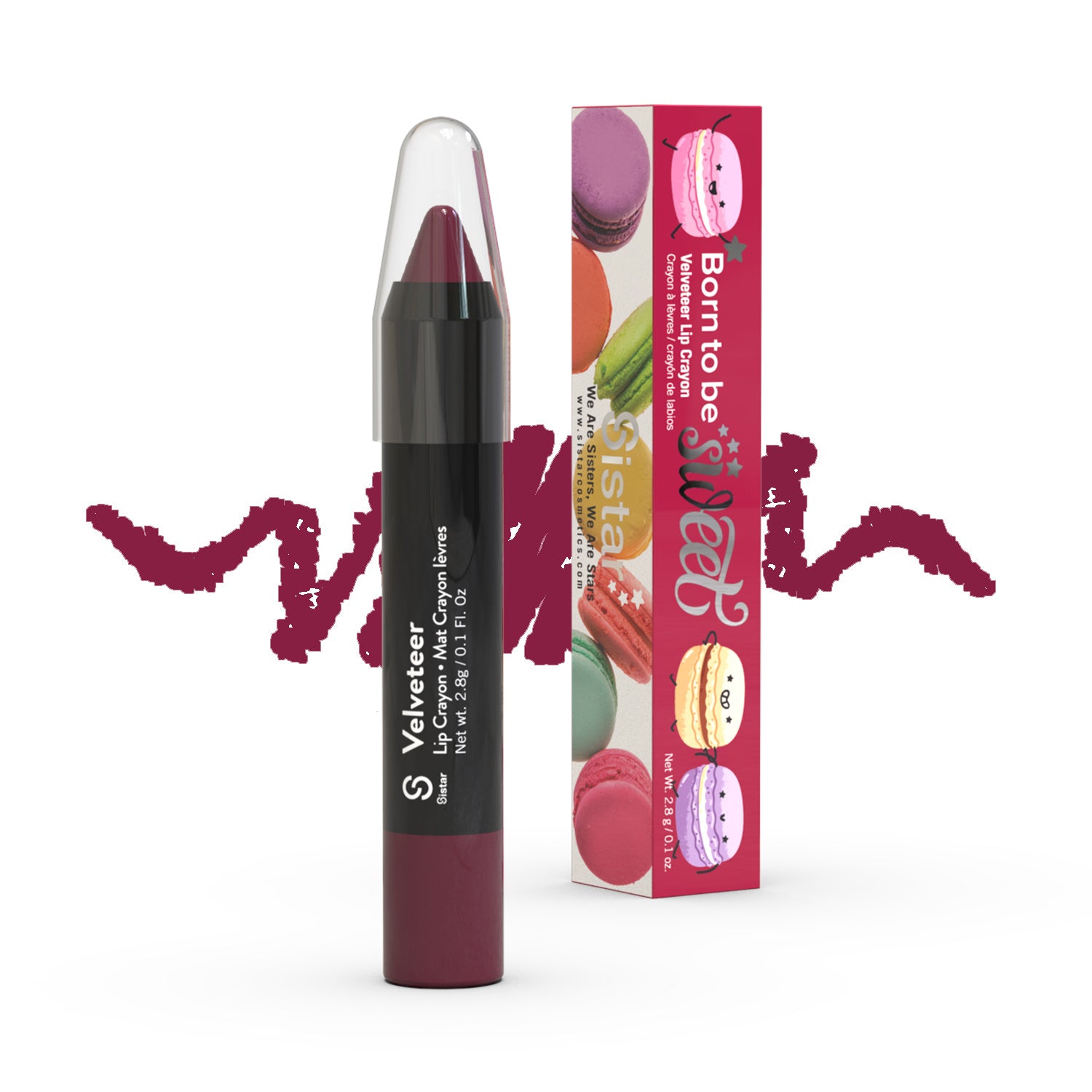 Velvet Matte Lip Crayon - Sistar Cosmetics