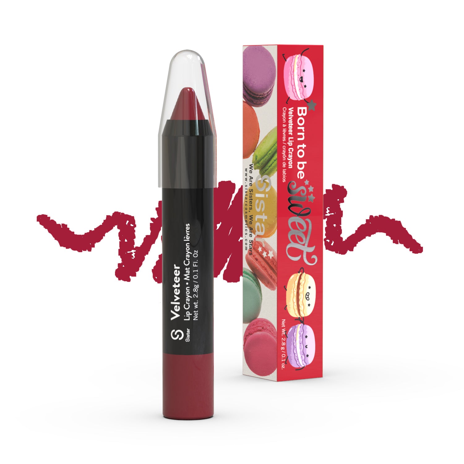 Velvet Matte Lip Crayon - Sistar Cosmetics