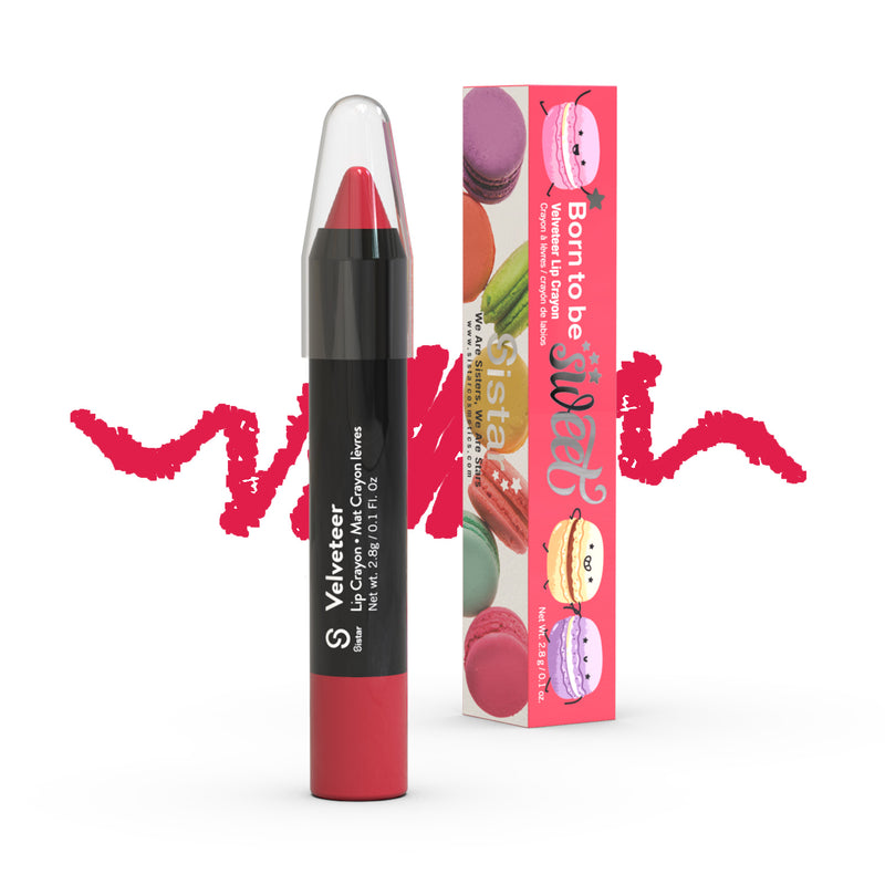 Velvet Matte Lip Crayon - Sistar Cosmetics