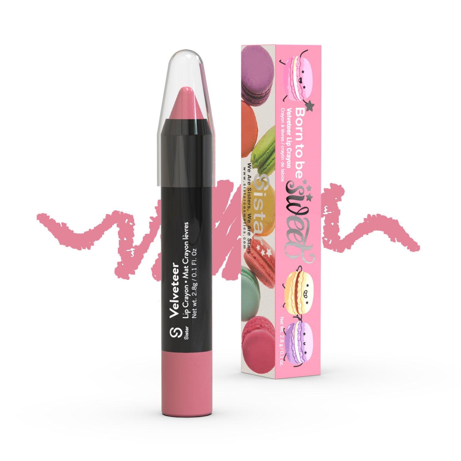 Velvet Matte Lip Crayon - Sistar Cosmetics