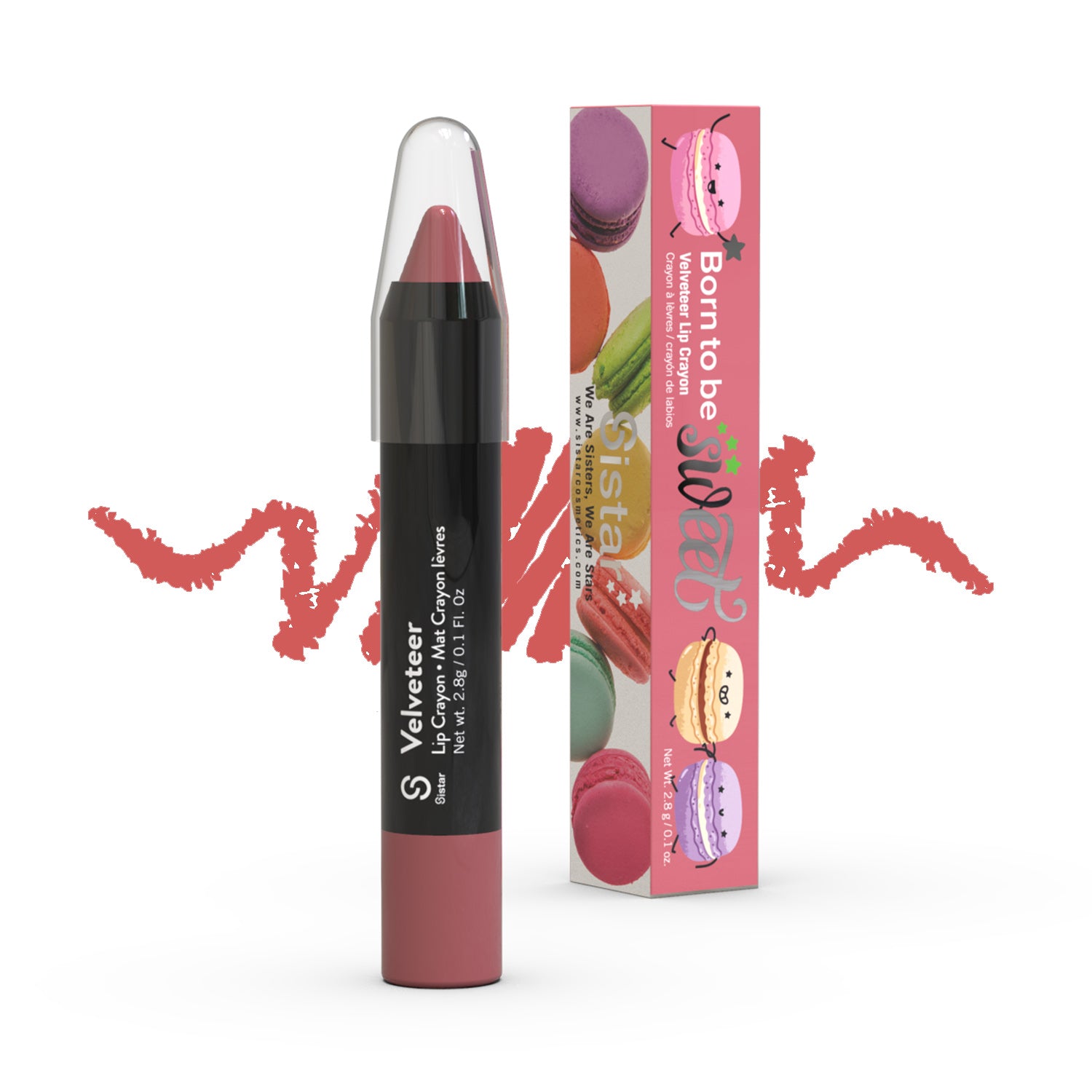 Velvet Matte Lip Crayon - Sistar Cosmetics
